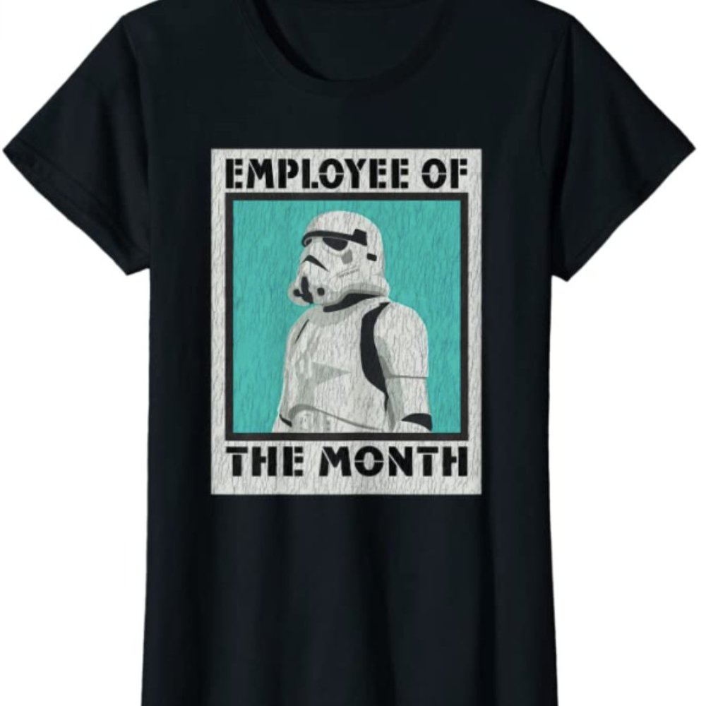 NWOT Star Wars Stormtrooper Employee of The Month T-Shirt
